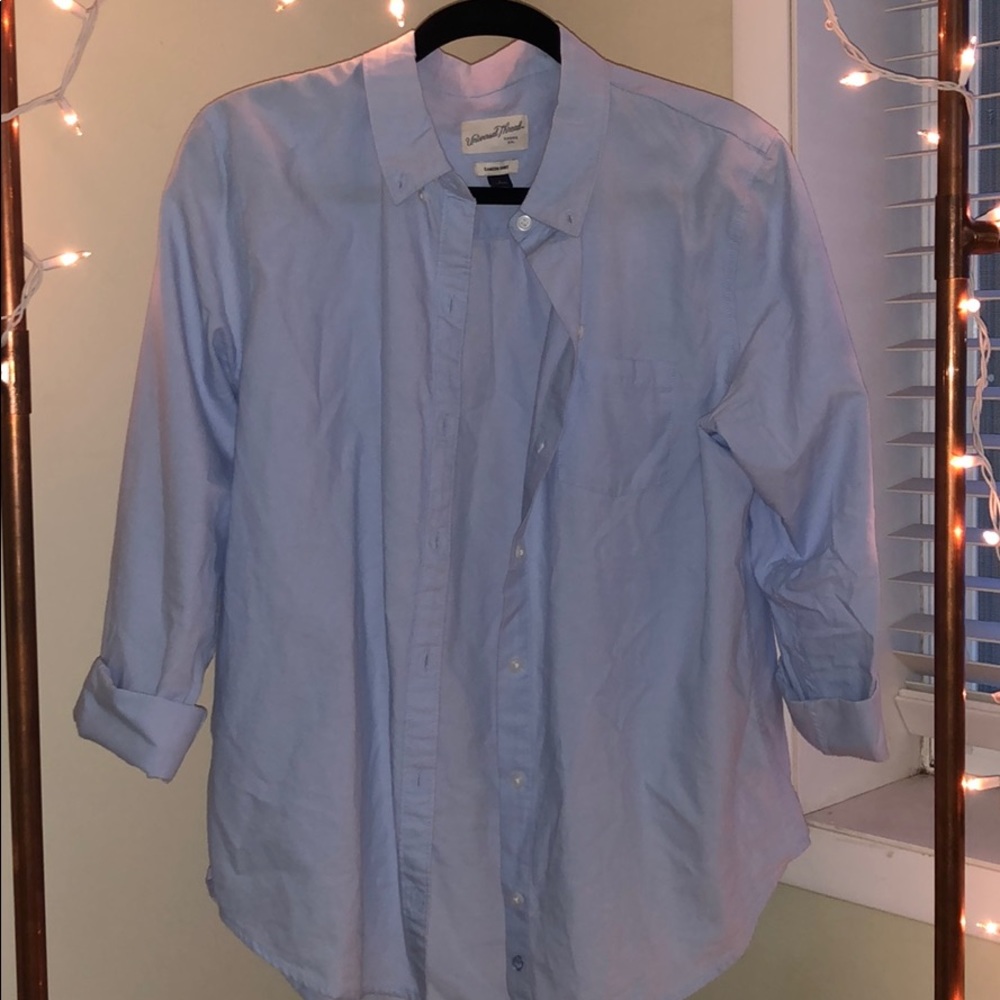 Baby blue blouse